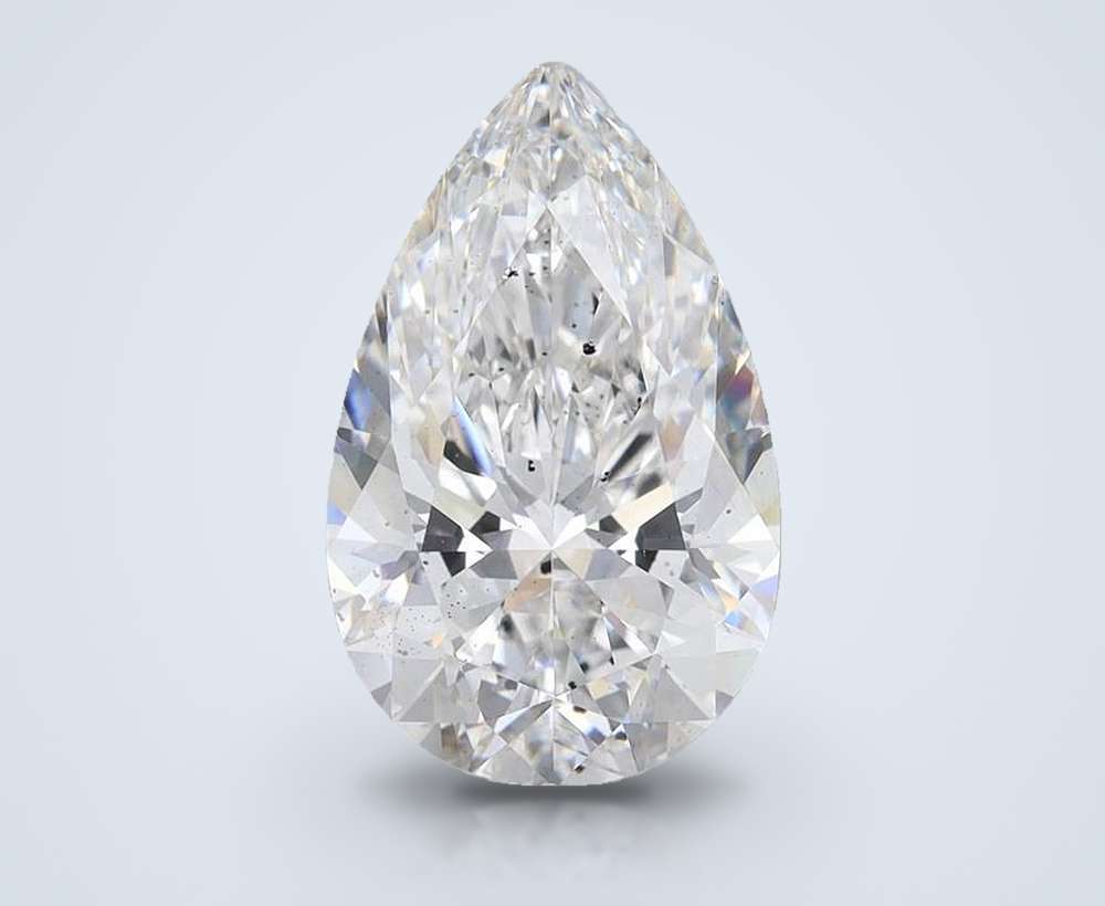 6.15 Carat Pear Lab Diamond