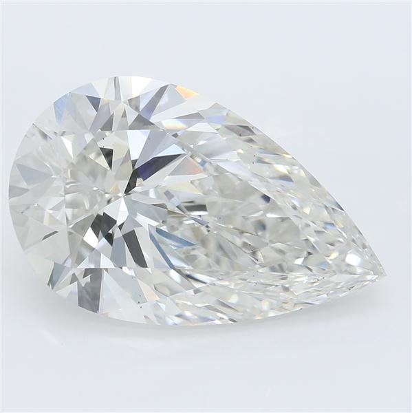 4.79ct G VS2 Rare Carat Ideal Cut Pear Lab Grown Diamond