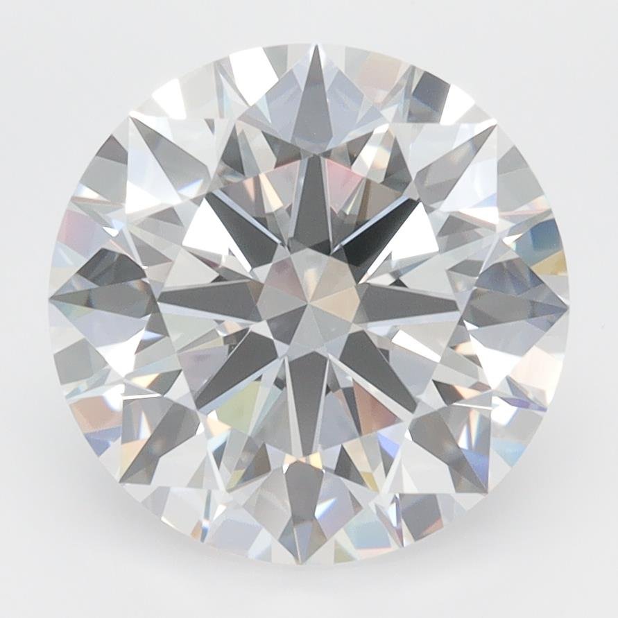 4.09ct D VVS1 Rare Carat Ideal Cut Round Lab Grown Diamond