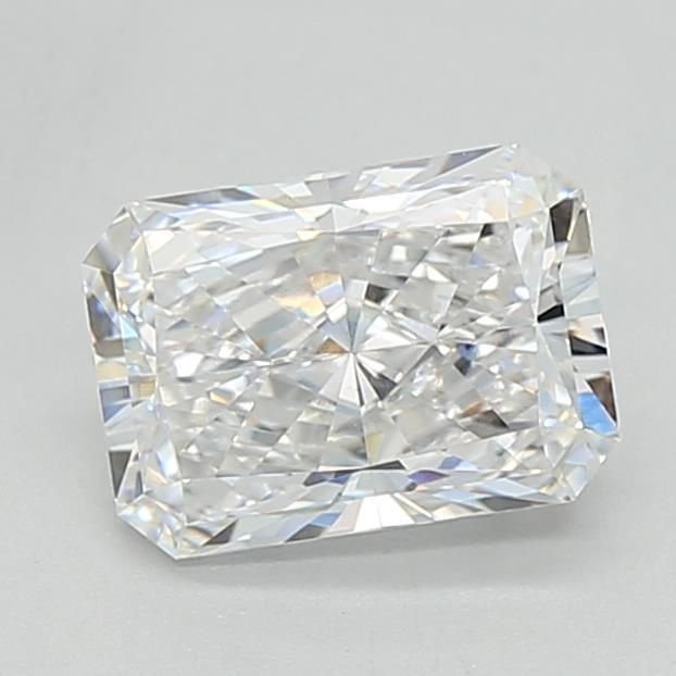 1.53ct E VVS2 Rare Carat Ideal Cut Radiant Lab Grown Diamond