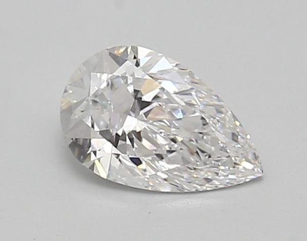 0.91ct D VVS1 Rare Carat Ideal Cut Pear Lab Grown Diamond