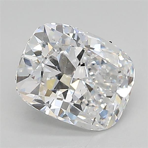 1.29ct D VS2 Rare Carat Ideal Cut Cushion Lab Grown Diamond