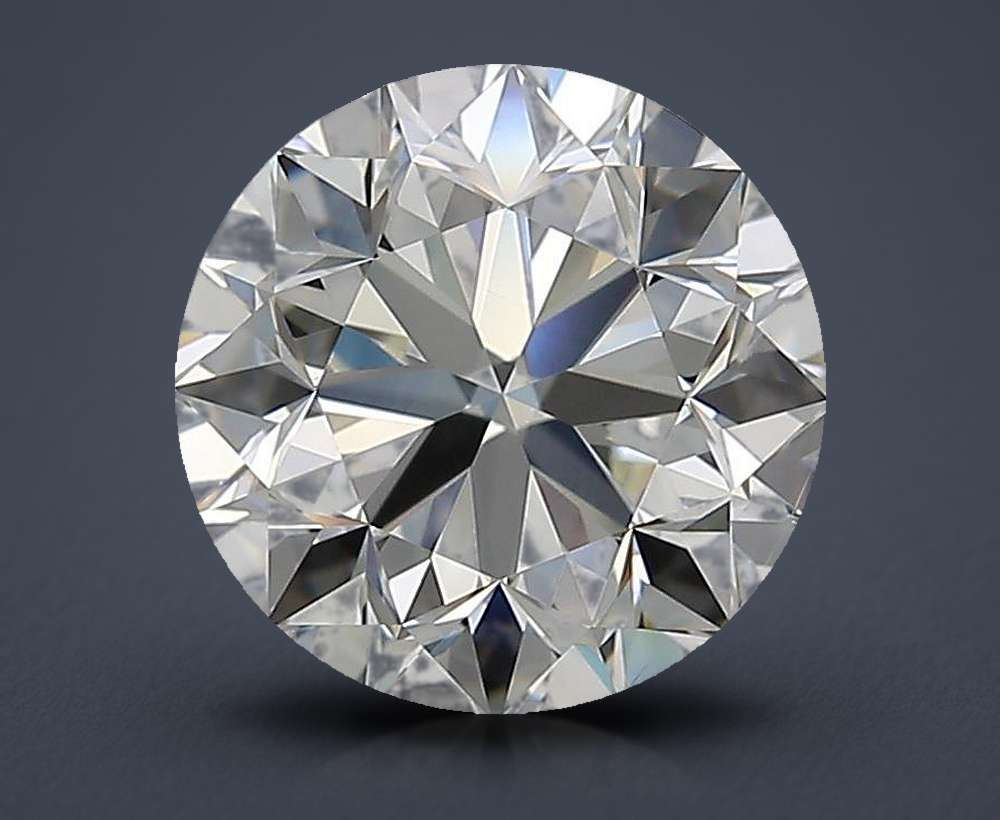 3.00 Carat Round Natural Diamond