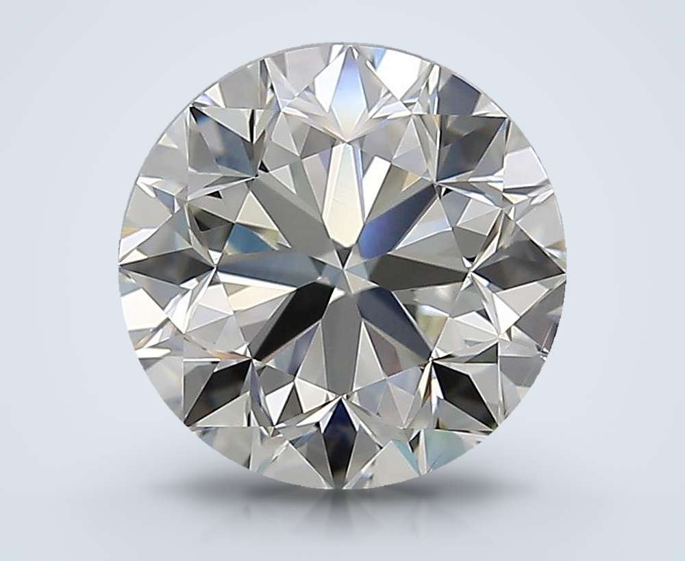3.00 Carat Round Natural Diamond