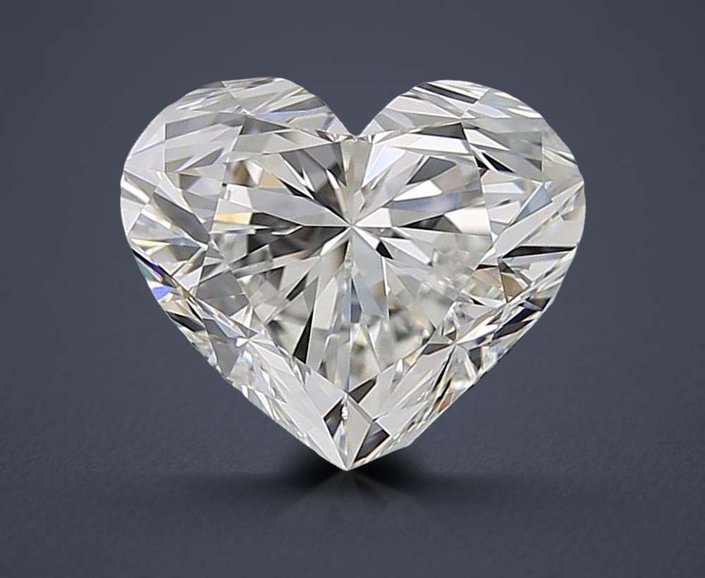 4.01 Carat Heart Natural Diamond