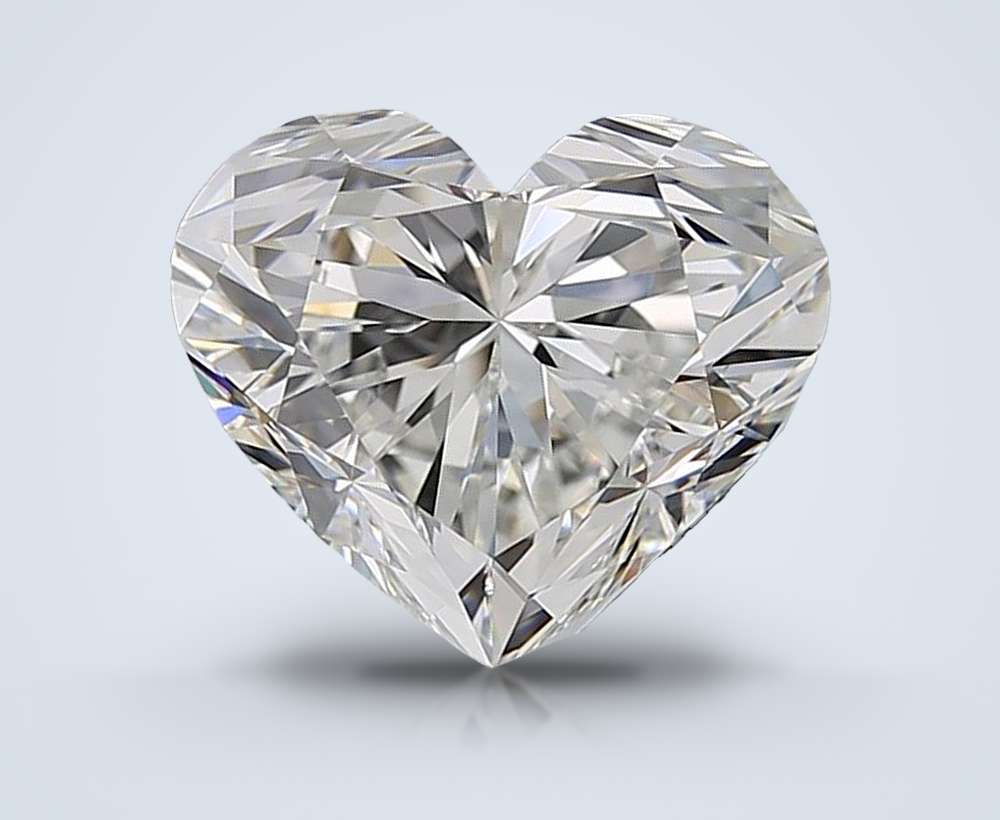 4.01 Carat Heart Natural Diamond