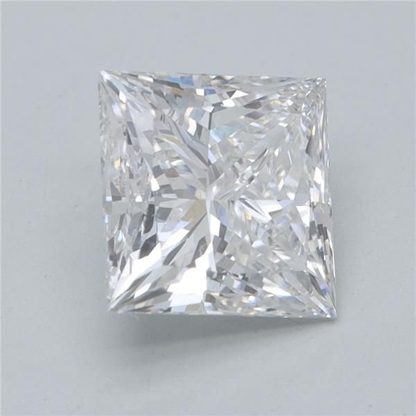 1.98ct F VS1 Rare Carat Ideal Cut Princess Lab Grown Diamond