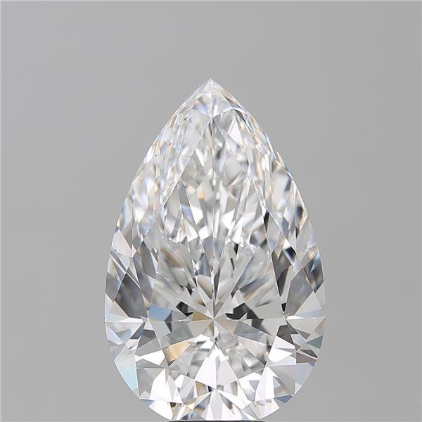 9.01ct D VVS2 Rare Carat Ideal Cut Pear Diamond