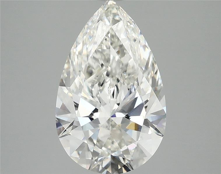 2.92 Carat Pear Lab Diamond