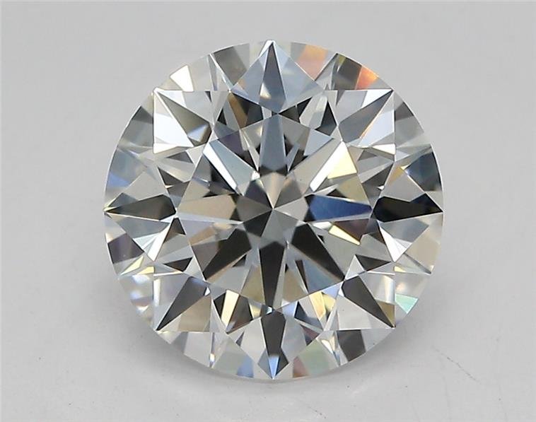 2.06ct E VVS2 Rare Carat Ideal Cut Round Lab Grown Diamond