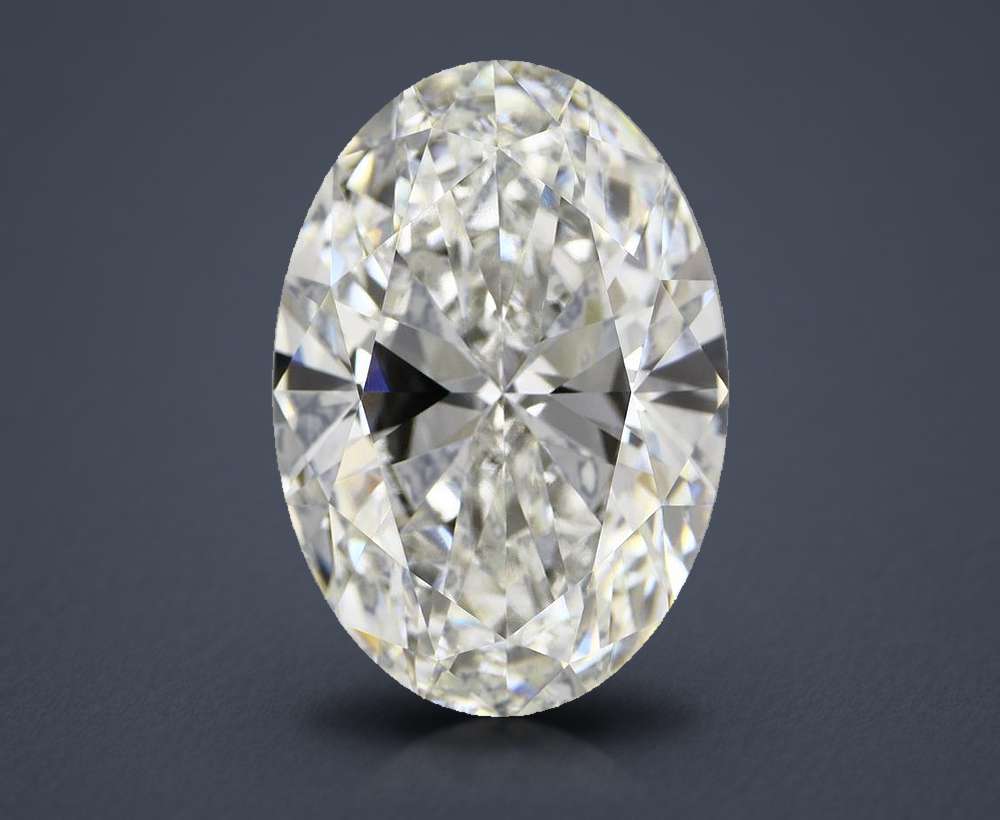 10.53 Carat Oval Lab Diamond