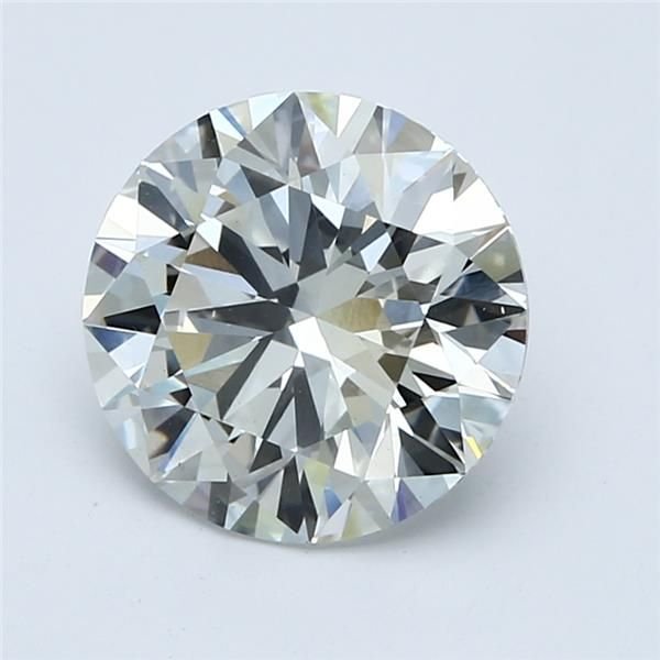 3.04ct F VS1 Rare Carat Ideal Cut Round Lab Grown Diamond