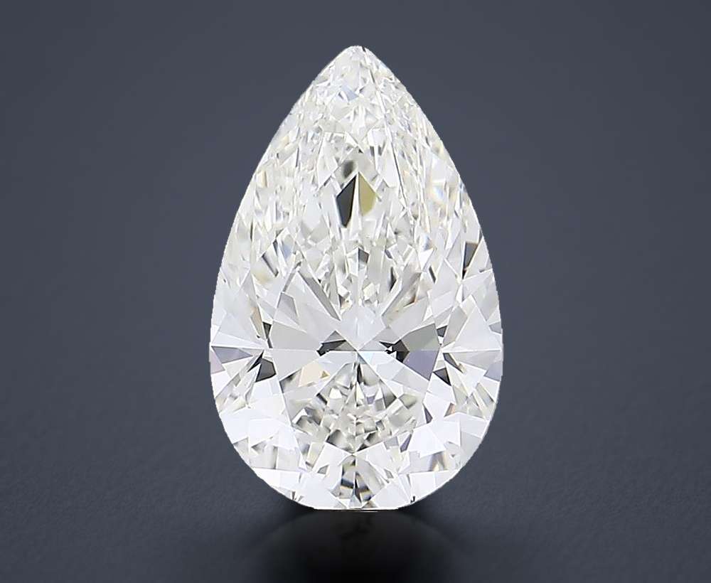 5.41 Carat Pear Lab Diamond