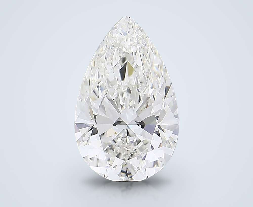 5.41 Carat Pear Lab Diamond