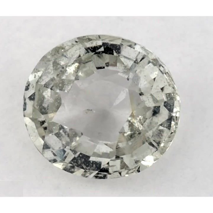 1.52 Carat Green Oval Sapphire
