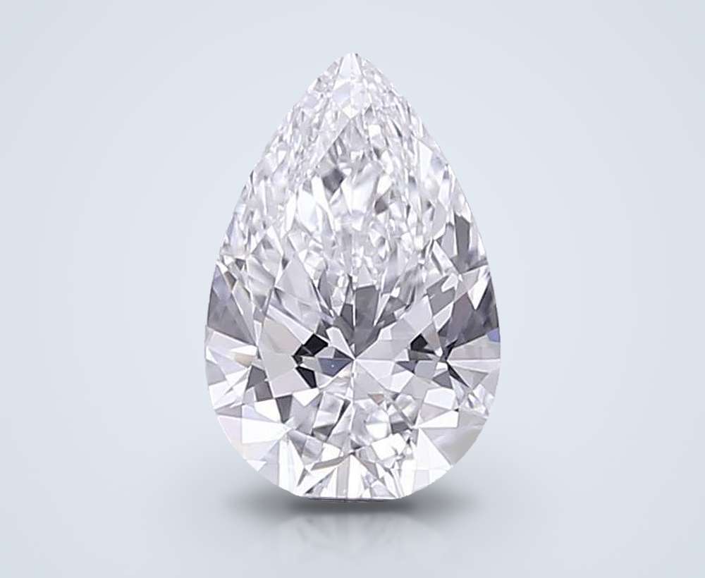 1.00 Carat Pear Lab Diamond