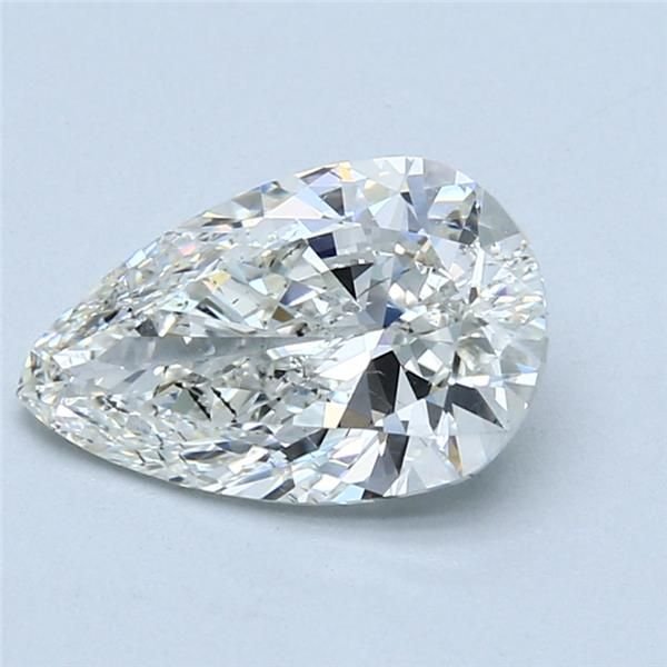2.00ct I SI2 Excellent Cut Pear Diamond