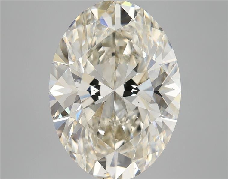 5.06ct J VS2 Very Good Cut Oval Lab Grown Diamond