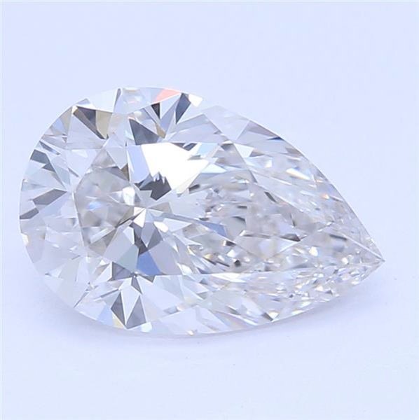 0.78ct G VVS2 Rare Carat Ideal Cut Pear Lab Grown Diamond