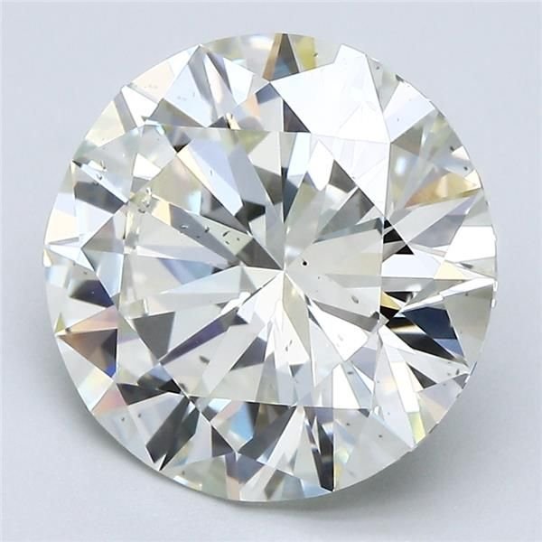 4.71ct K SI1 Excellent Cut Round Diamond