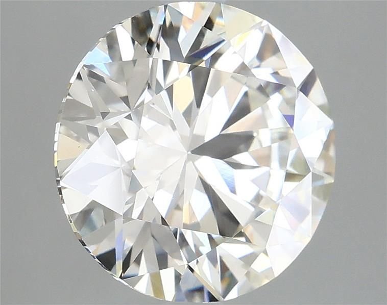 3.82ct I VVS2 Rare Carat Ideal Cut Round Lab Grown Diamond