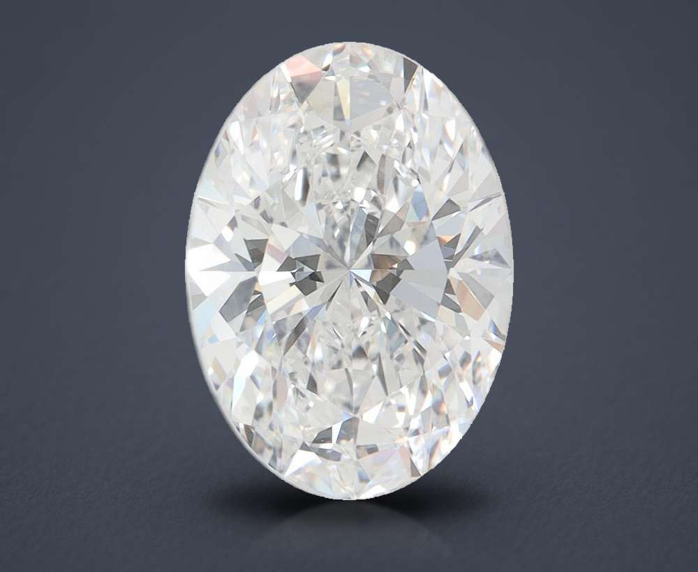 3.52 Carat Oval Lab Diamond