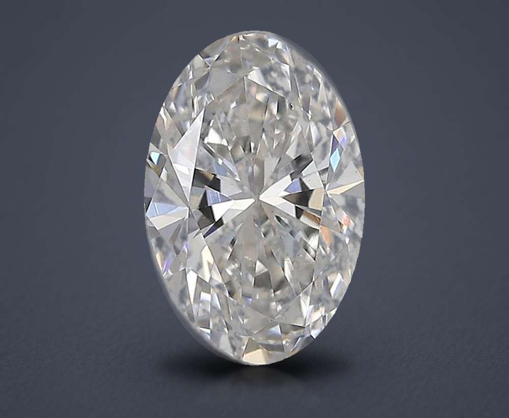 0.84 Carat Oval Lab Diamond