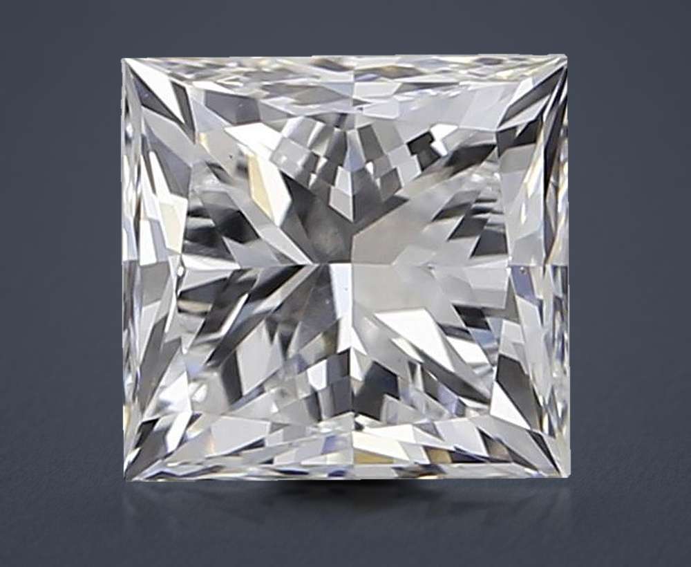 0.81 Carat Princess Lab Diamond