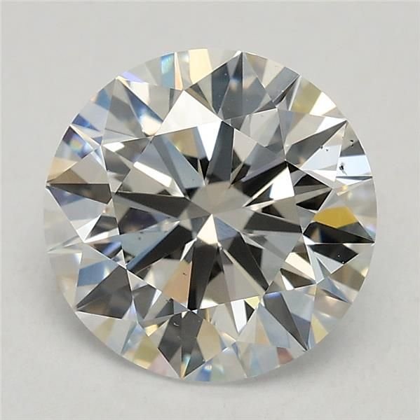 1.55ct F VS2 Rare Carat Ideal Cut Round Lab Grown Diamond