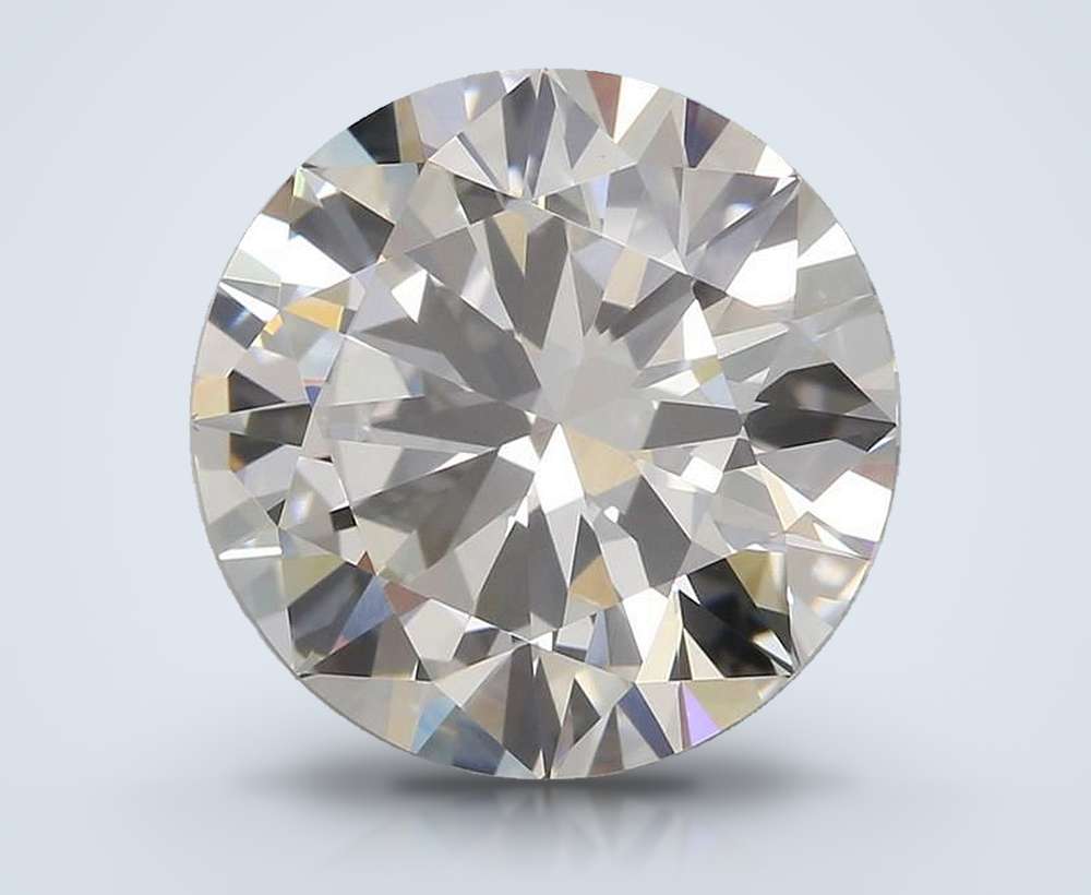 3.53 Carat Round Lab Diamond