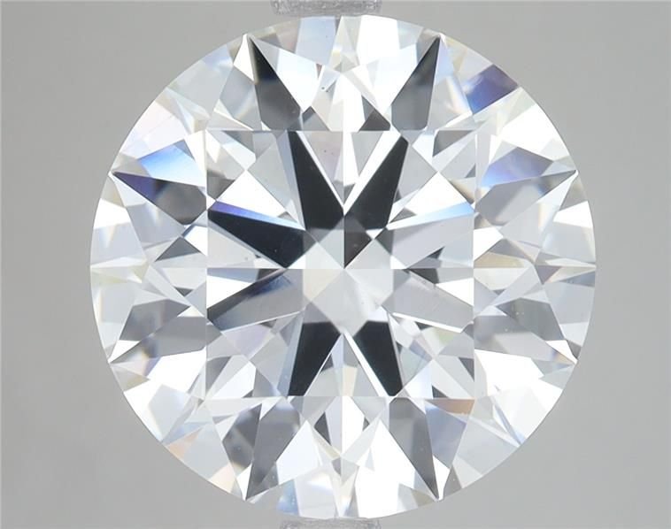 7.09 Carat Round Lab Diamond