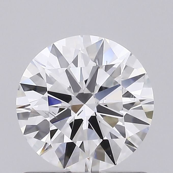 0.91ct F SI1 Rare Carat Ideal Cut Round Lab Grown Diamond