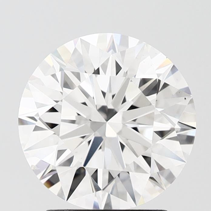 2.39ct E VS2 Rare Carat Ideal Cut Round Lab Grown Diamond