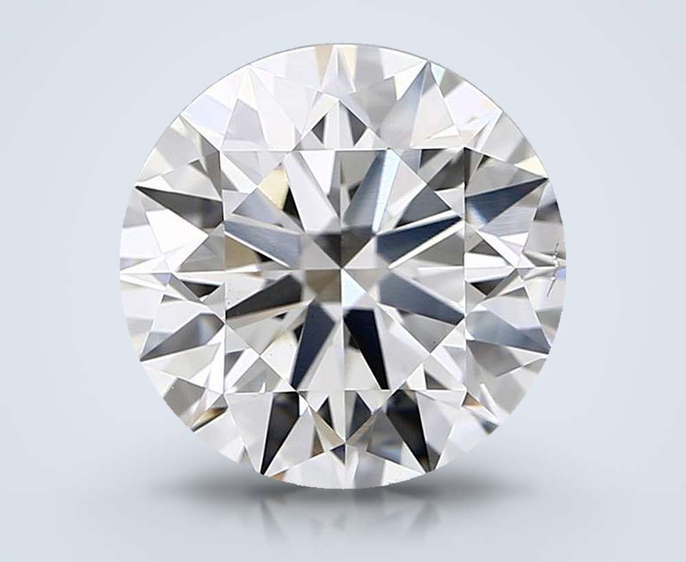 4.70 Carat Round Lab Diamond