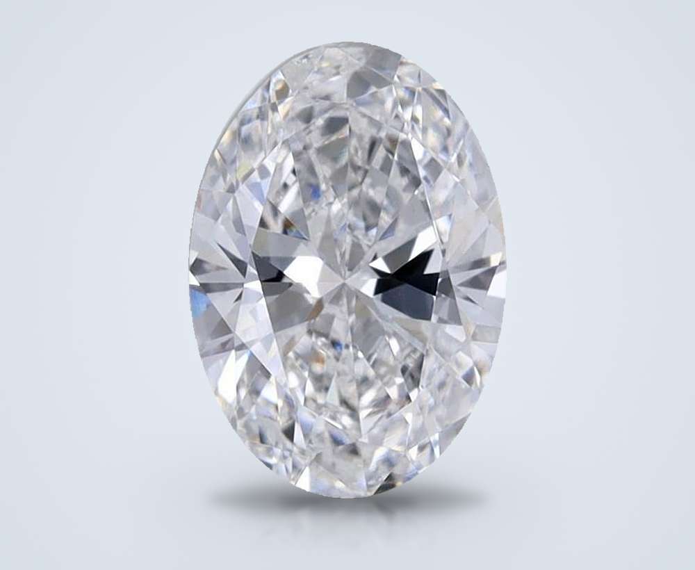 0.62 Carat Oval Lab Diamond