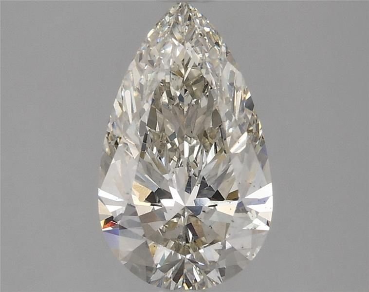 1.89ct H VS2 Rare Carat Ideal Cut Pear Lab Grown Diamond