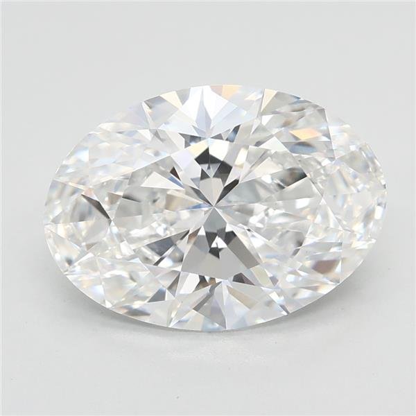 2.77ct E VS1 Rare Carat Ideal Cut Oval Lab Grown Diamond