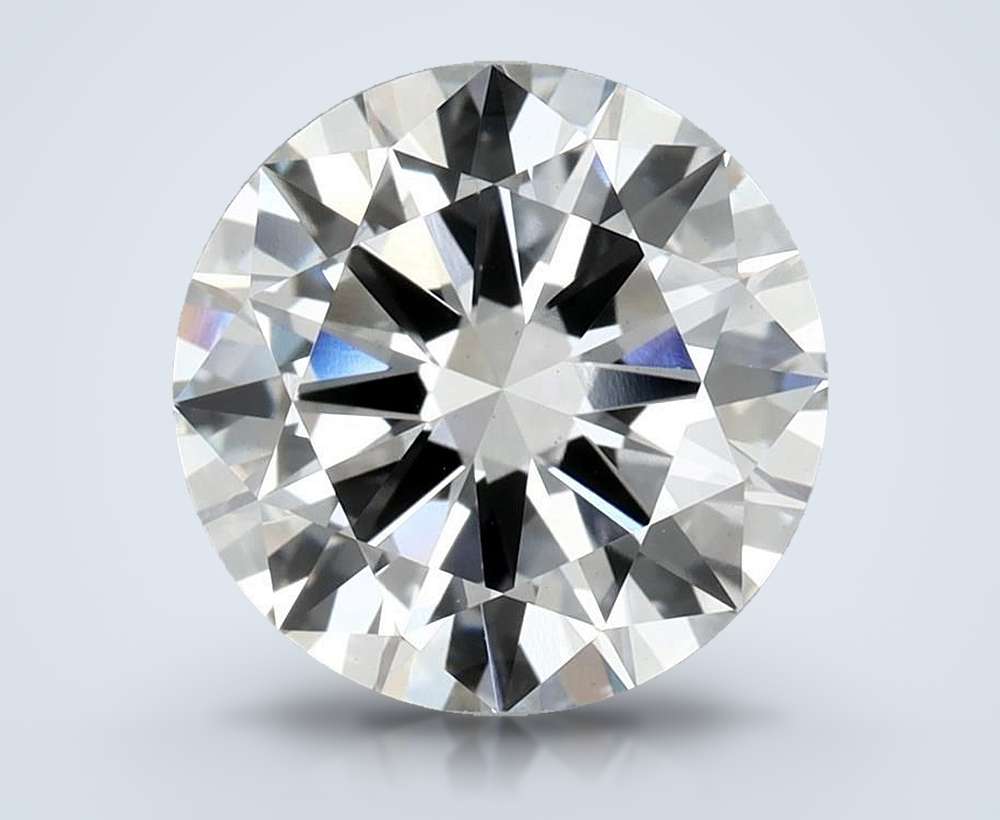 3.81 Carat Round Lab Diamond