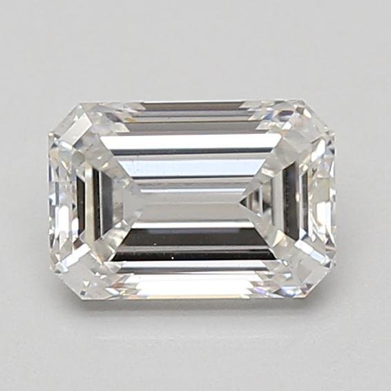 1.10ct E VS2 Rare Carat Ideal Cut Emerald Lab Grown Diamond