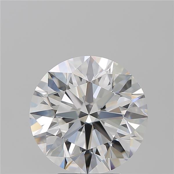 5.01ct F VS1 Rare Carat Ideal Cut Round Diamond