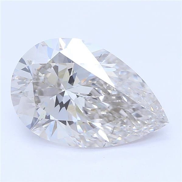 1.12ct H VS2 Rare Carat Ideal Cut Pear Lab Grown Diamond