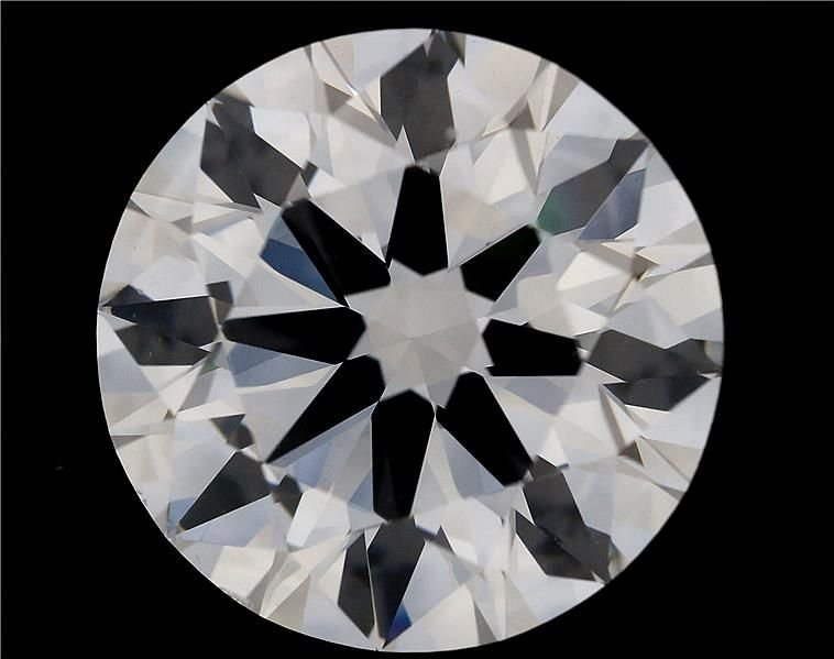 4.02ct E VVS2 Rare Carat Ideal Cut Round Diamond