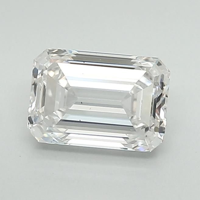 1.52ct E VS2 Rare Carat Ideal Cut Emerald Lab Grown Diamond