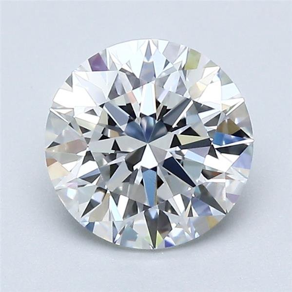 1.38ct F VVS1 Rare Carat Ideal Cut Round Diamond