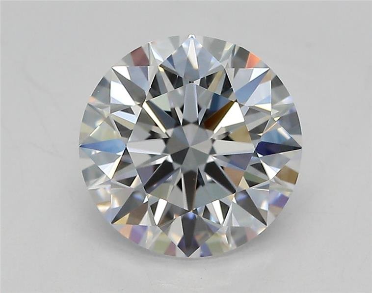 1.76ct D VVS2 Rare Carat Ideal Cut Round Lab Grown Diamond