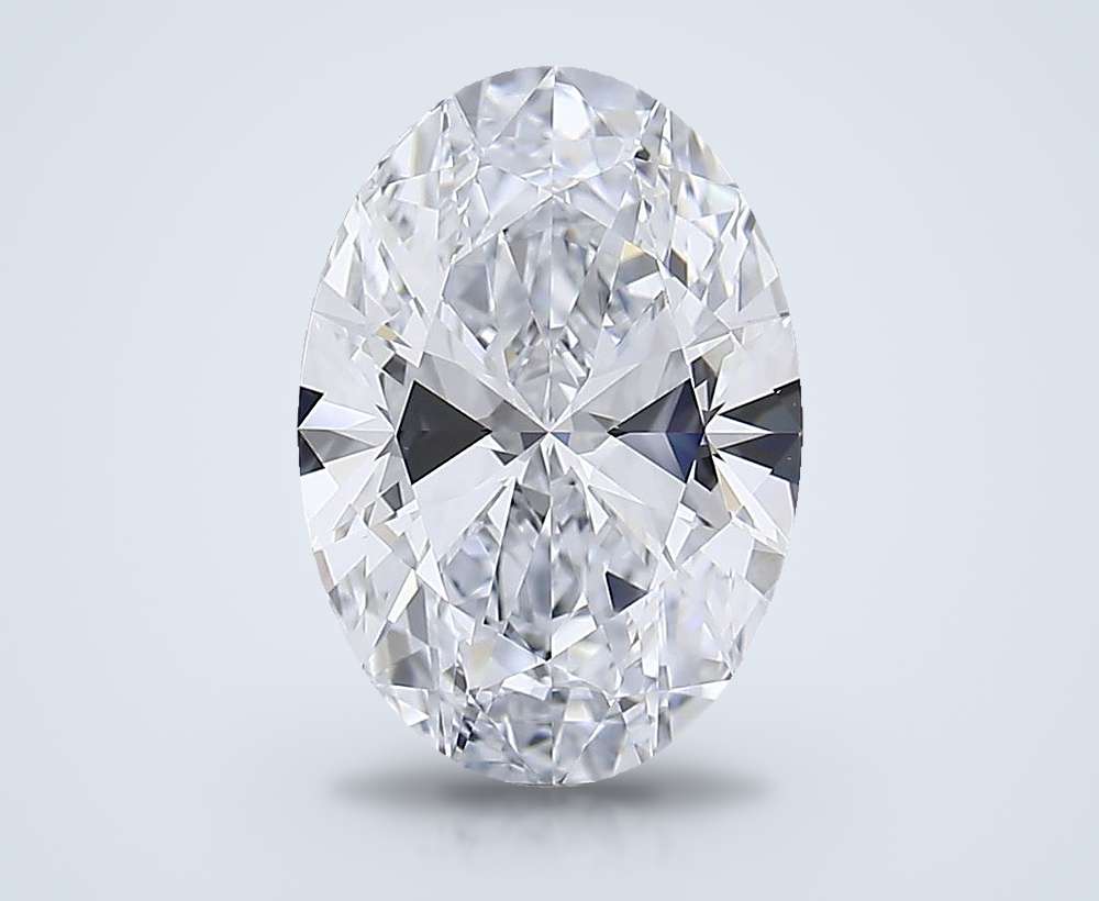 6.53 Carat Oval Lab Diamond