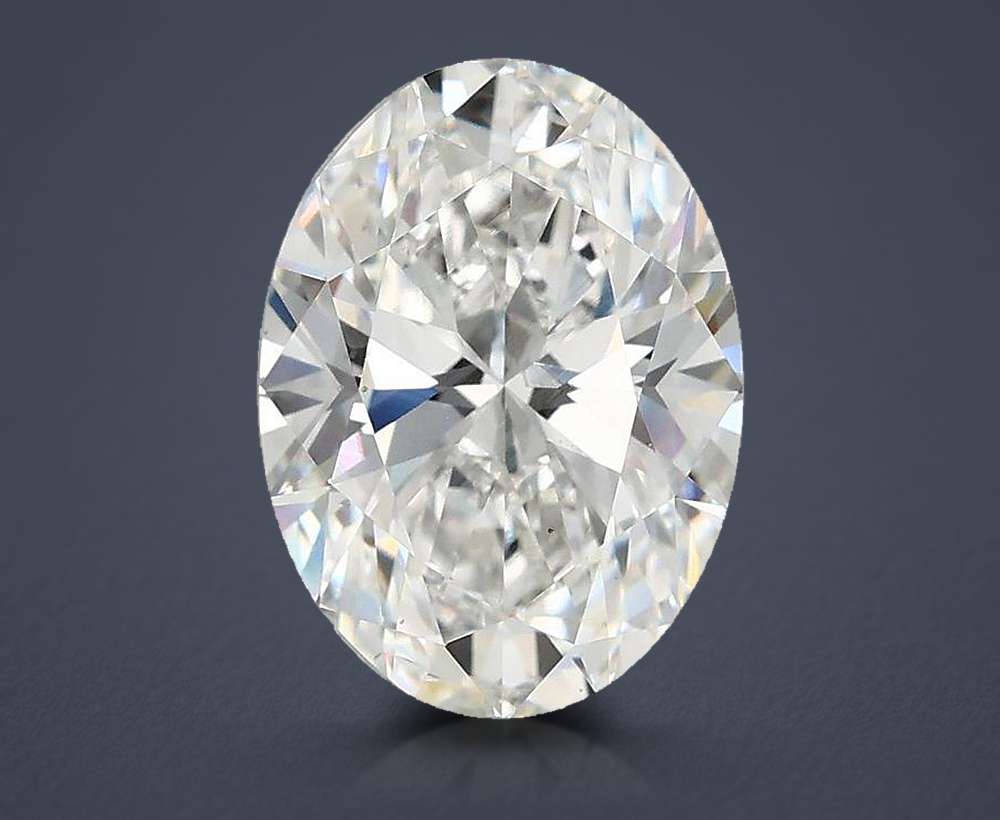 3.00 Carat Oval Lab Diamond