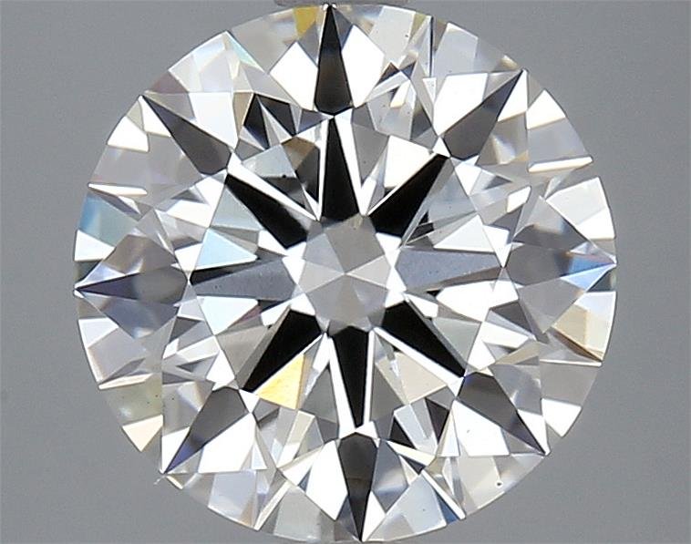 3.58ct H VS1 Rare Carat Ideal Cut Round Lab Grown Diamond