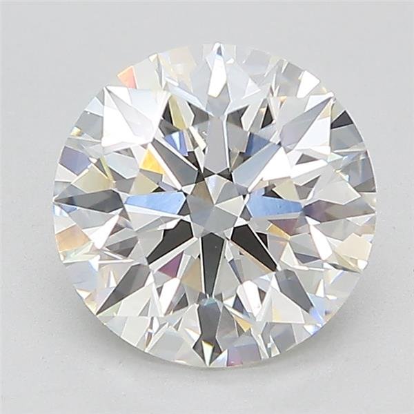 2.12ct F VVS2 Rare Carat Ideal Cut Round Lab Grown Diamond