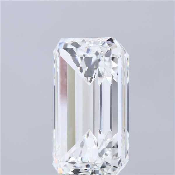 20.06ct F VVS2 Very Good Cut Emerald Lab Grown Diamond